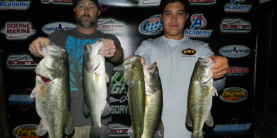 TOUGH CONDITIONS DONT SLOW MARCUS QUALLS AND JUSTIN WOJCIK AS THEY GET THE WIN ON LAKE DUNLAP